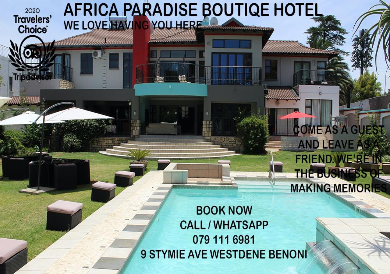 Africa Paradise - Or Tambo Airport Boutique Hotel Беноні Екстер'єр фото
